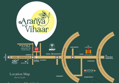  aranya-vihaar Location Plan