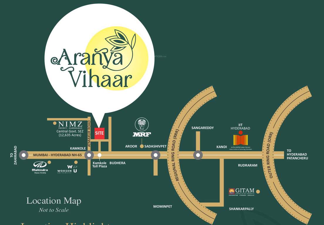  aranya vihaar Location Plan