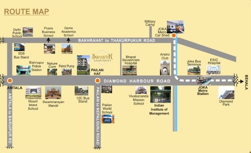  swastik appartment Location Plan