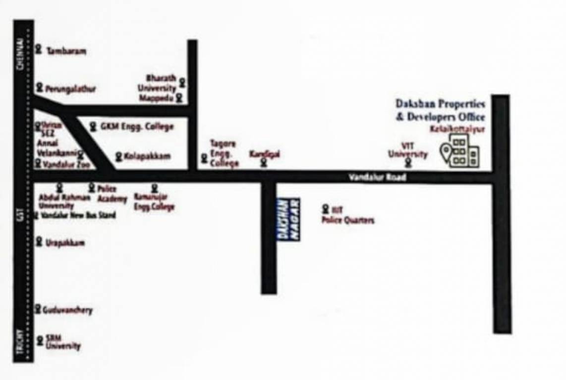  dakshan nagar Location Plan