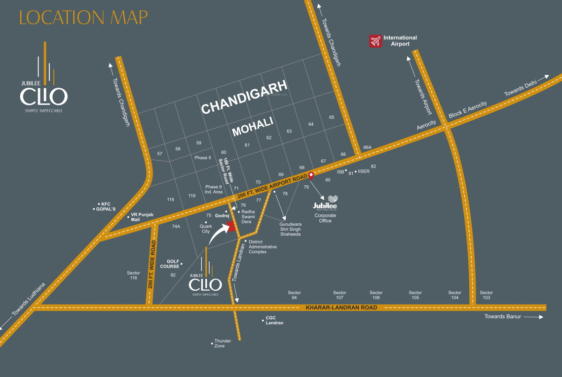  clio Location Plan
