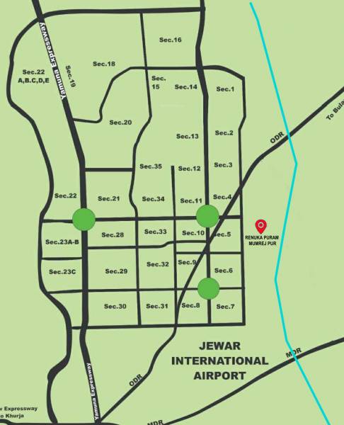  renukapuram Location Plan