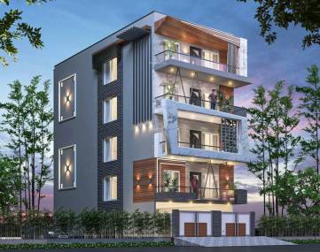 Elevation dream-homes-burari Elevation