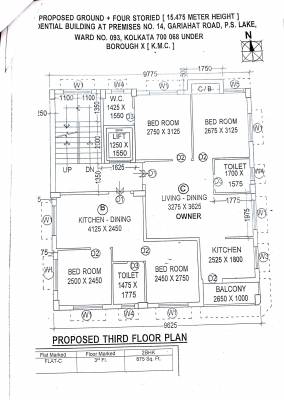  skyline Skyline Cluster Plan for 3rd Floor