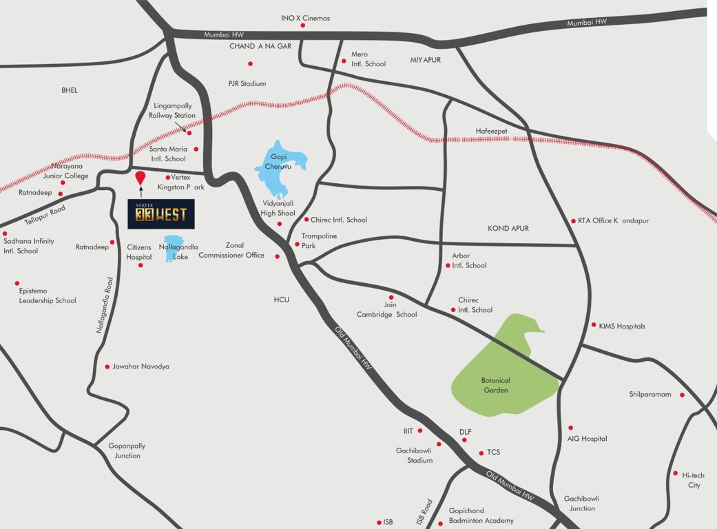  33 west Location Plan