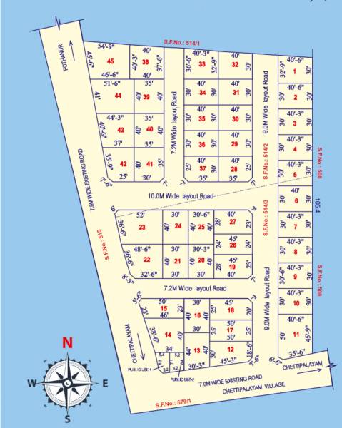 Layout Plan elite-avenue Layout Plan