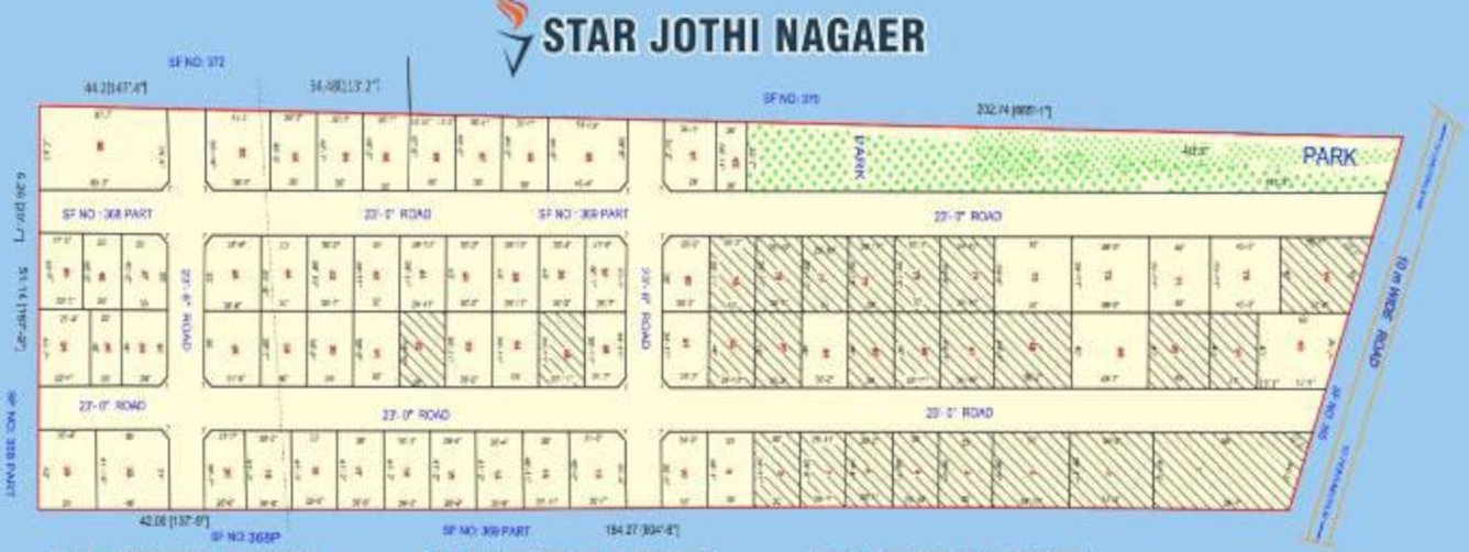 jothi nagar Layout Plan