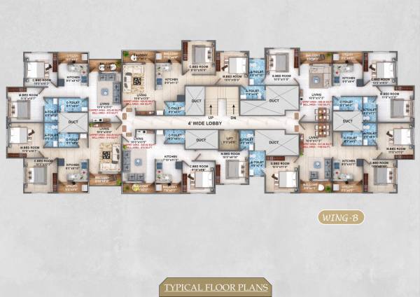  suraj-park Suraj Park Wing B Cluster Plan