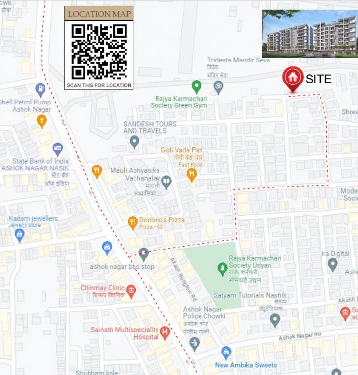  suraj park Location Plan