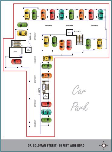  lotus-park Eeshani Lotus Park Car Parking Cluster Plan