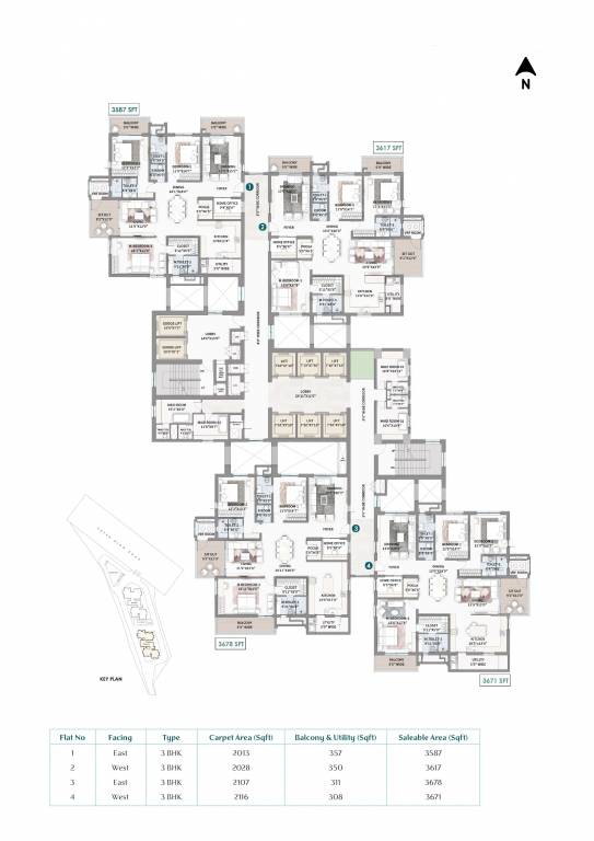  the pinnacle Block A Cluster Plan