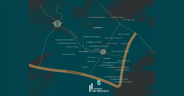  the-pinnacle Location Plan