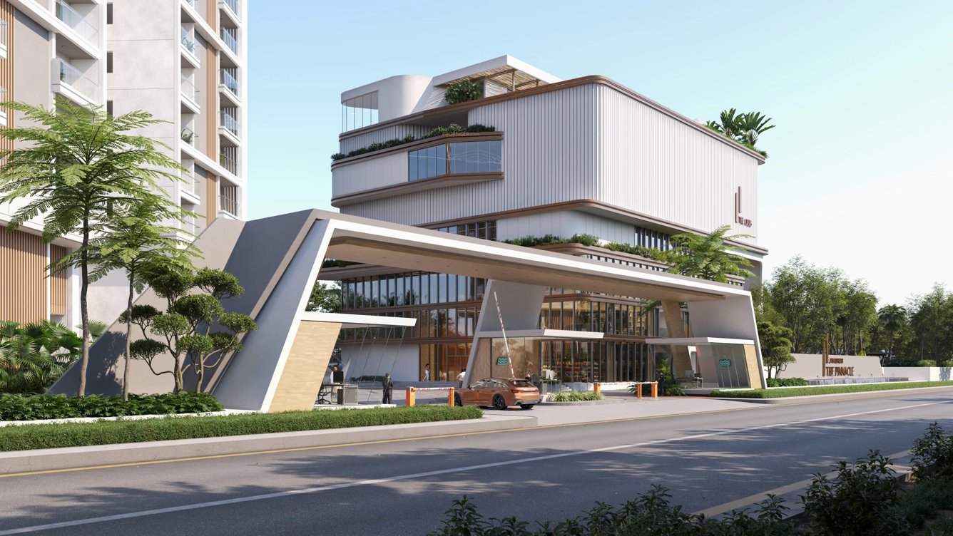  the pinnacle Entrance Lobby