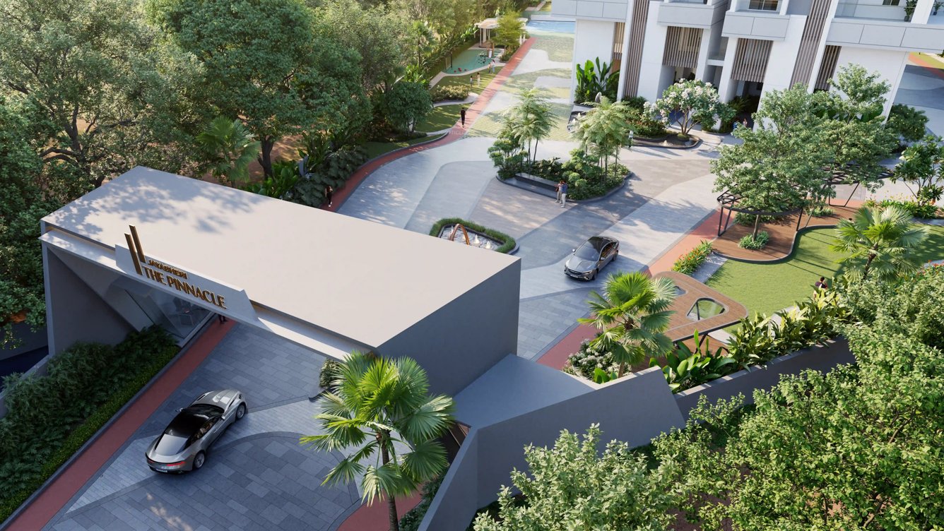  the pinnacle Entrance Lobby