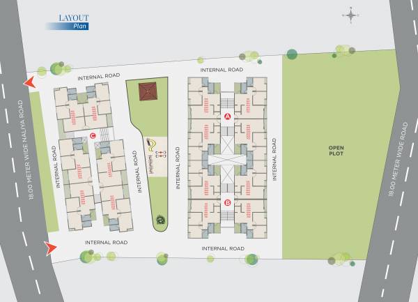  akshar-sky-view Layout Plan