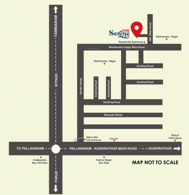 serene Location Plan