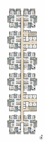  asbl-loft Tower B Cluster Plan