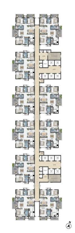  asbl loft Tower B Cluster Plan