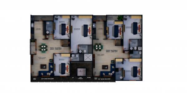  v-royal V Royal Cluster Plan