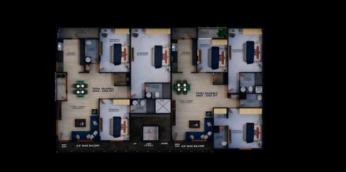  v-royal V Royal Cluster Plan from 1st to 4th Floor