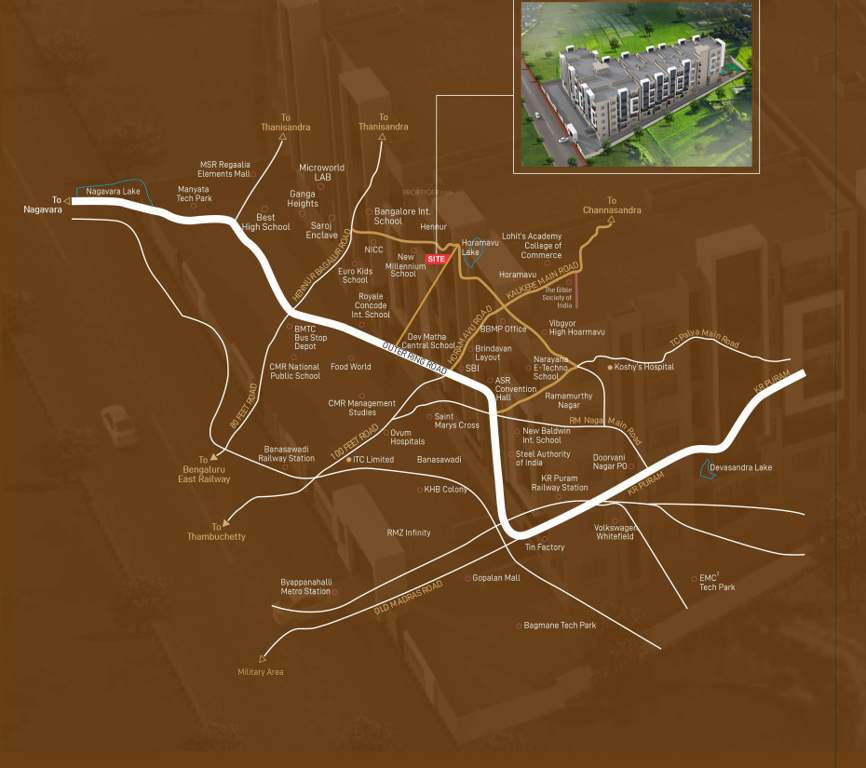  dwaraka Location Plan