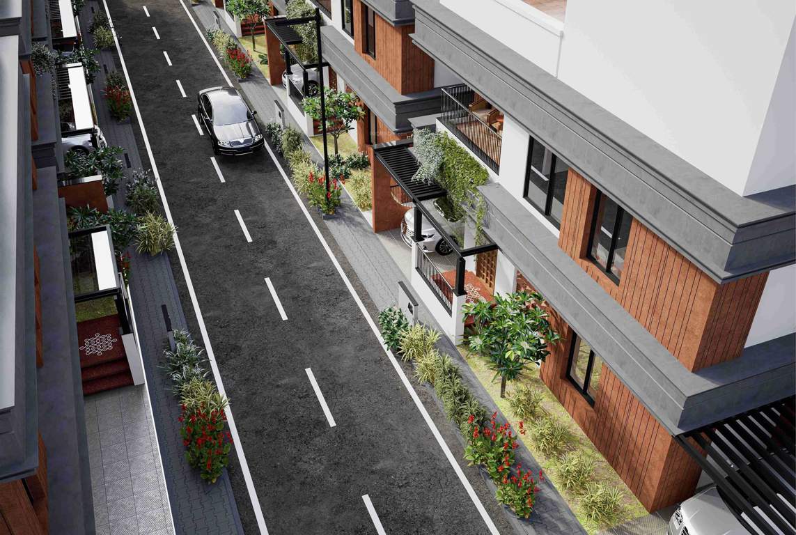  urbando kosmos solaris villa Internal Roads & Footpaths