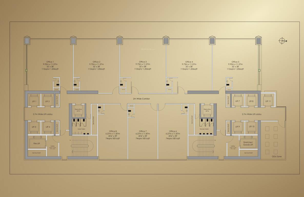  trinity Layout Plan
