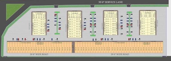 Cluster Plan For Typical Floor Plan mohali-citi-centre-3 Cluster Plan For Typical Floor Plan