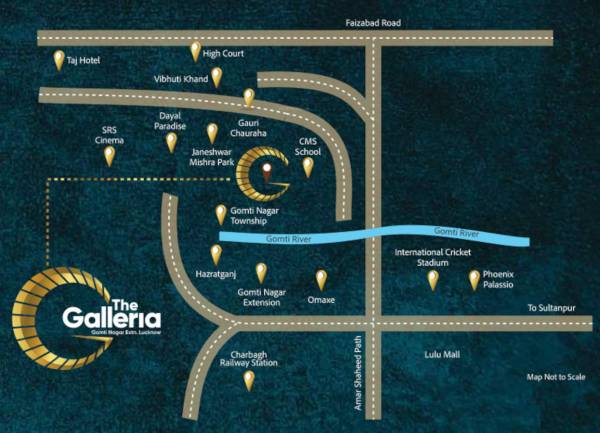  the-galleria Location Plan