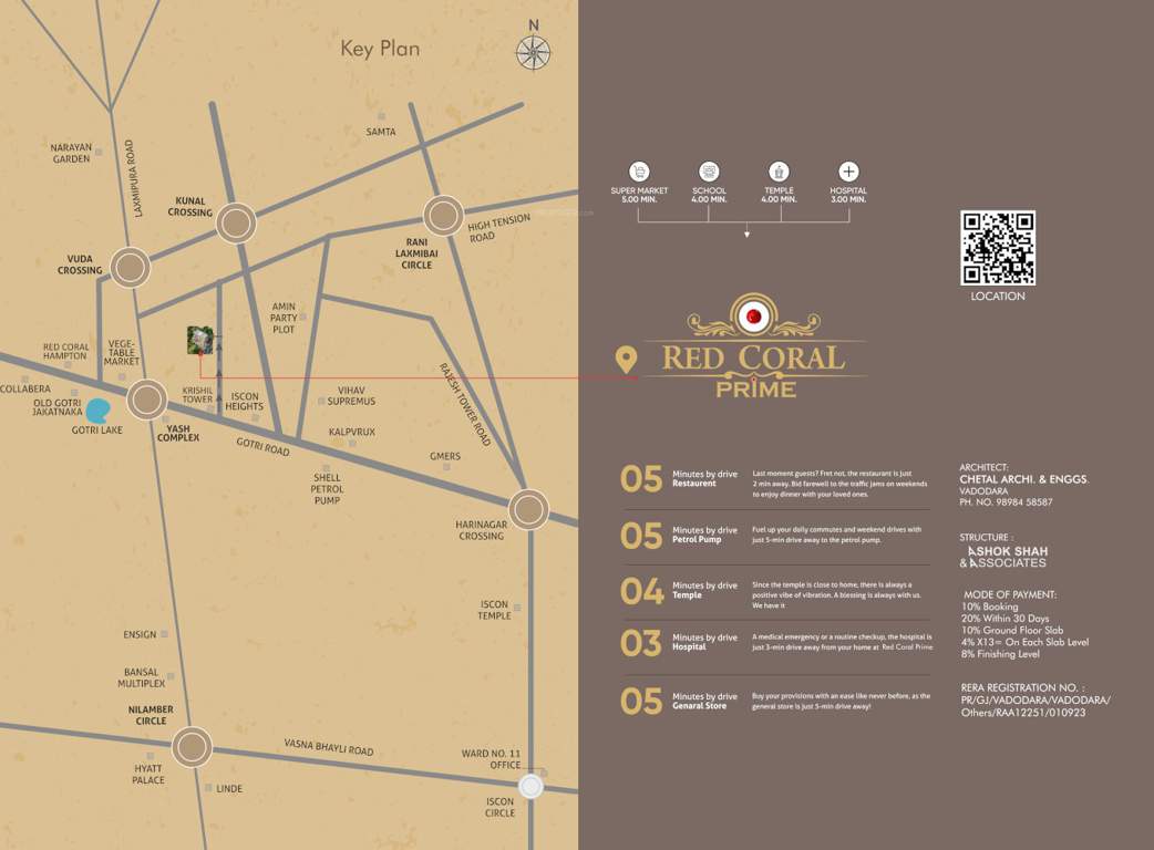  red coral prime Location Plan