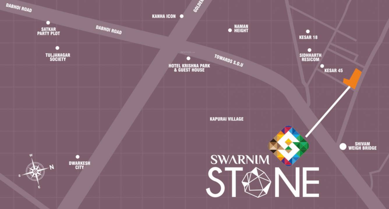  swarnim stone Location Plan