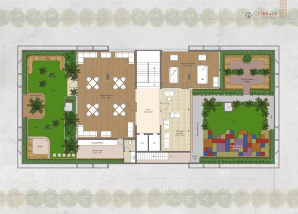  sanatan-sarathi Sanatan Sarathi Terrace Cluster Plan