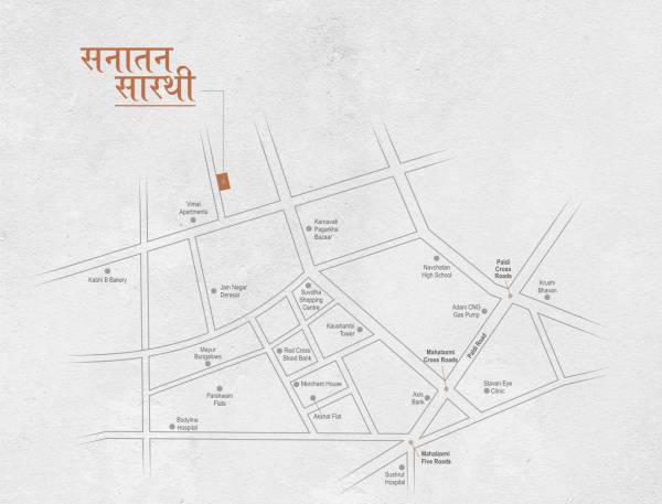  sanatan-sarathi Location Plan