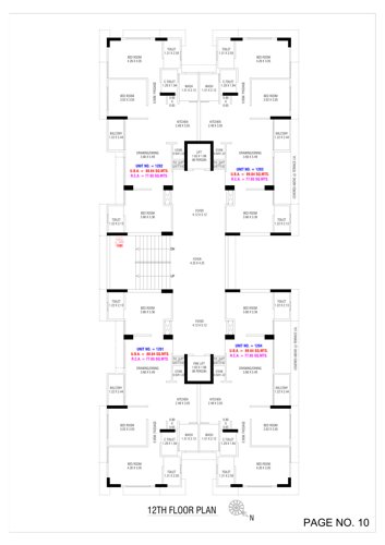 shri-hari-sky Shri Hari Sky Cluster Plan for 12th Floor
