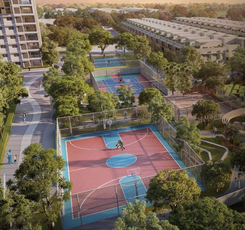  welkin park villas Basketball Court