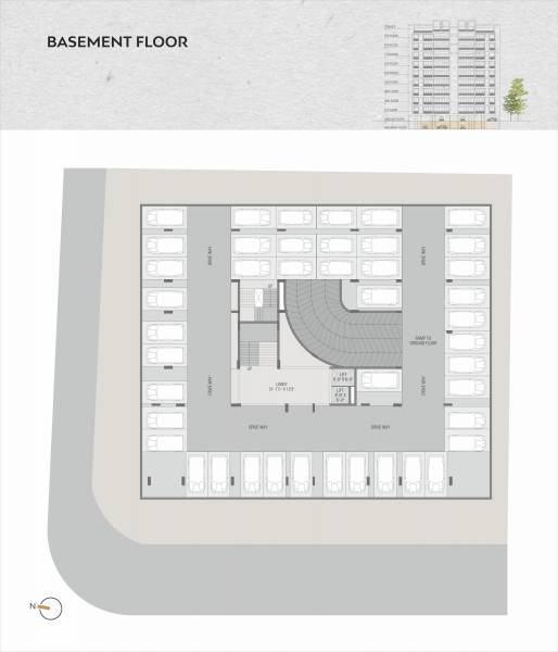 Urban Perch Cluster Plan for Basement Floor urban-perch Urban Perch Cluster Plan for Basement Floor