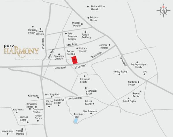  harmony Location Plan