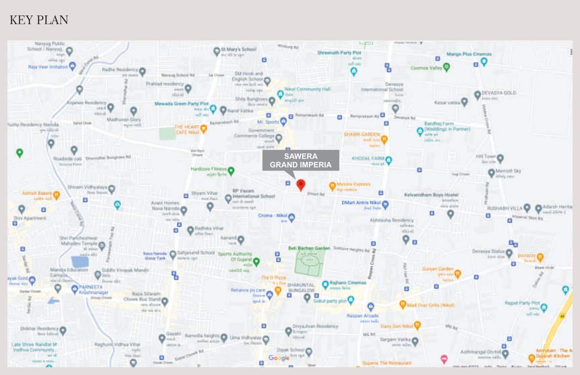  grand imperia Location Plan