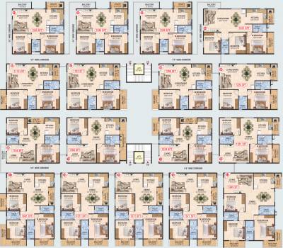  garuda-grand Block A Cluster Plan