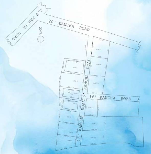  niketan-residency Layout Plan