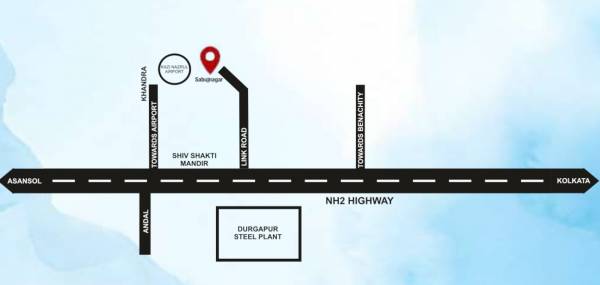  niketan-residency Location Plan