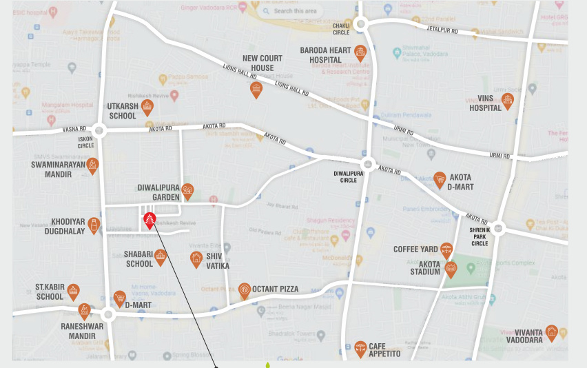  rishikesh revive Location Plan