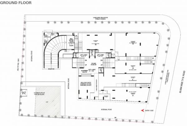  stately Stately Ground Cluster Plan