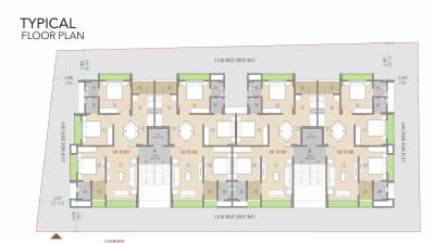  jaimini-appartment Block A & B Typical Cluster Plan