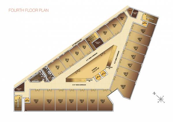  saaga-castle- Cluster Plan For 4th Floor