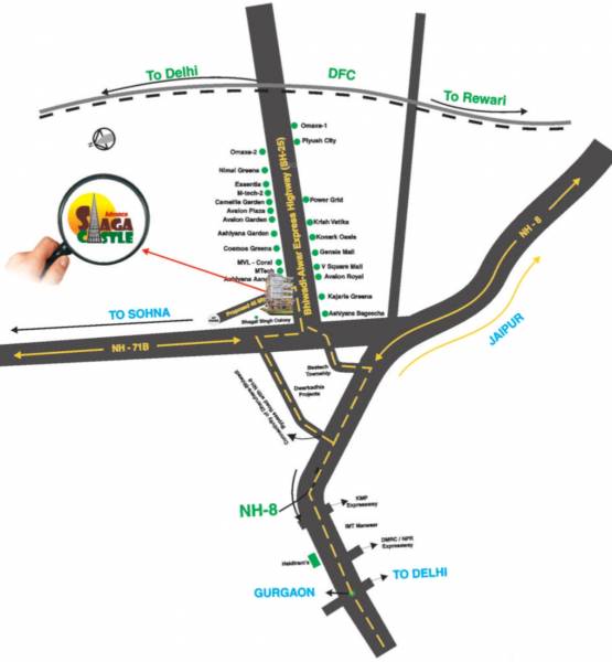 saaga-castle- Location Plan