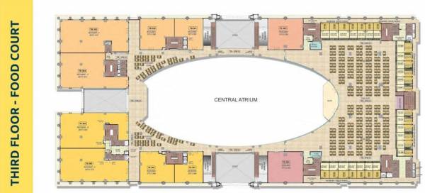 Cluster Plan For 3rd Floor town-central-phase-iii- Cluster Plan For 3rd Floor