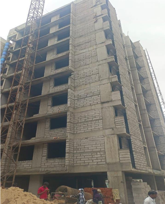  praharsh serena Block A Construction Status Aug 25