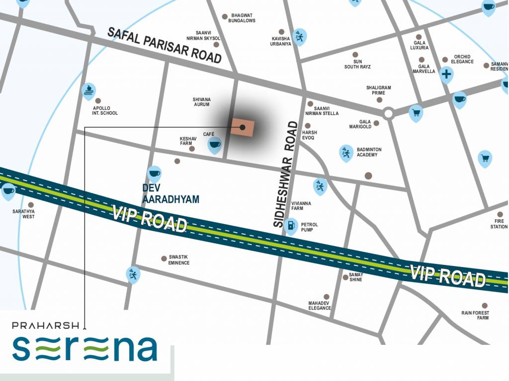  praharsh serena Location Plan