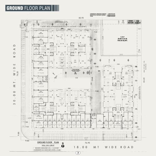  arihant-dream Block A To F Cluster Plan for ground Floor